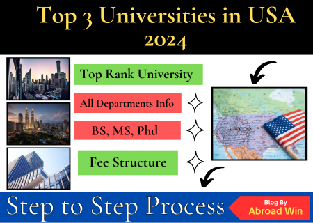 Top 3 Universities in USA