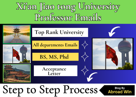 Xi'an Jiaotong University Professor Emails