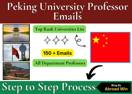 Peking University Professor Emails