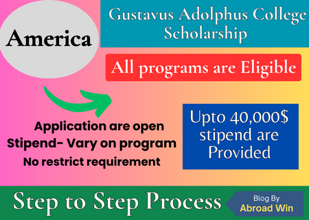 Gustavus Adolphus College Scholarship