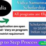 Vidya Samunnathi Scholarship