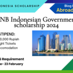 KNB Indonesian Government scholarship