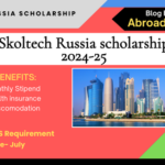 Skoltech Russia scholarship