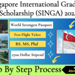 Singapore International Graduate Scholarship (SINGA)