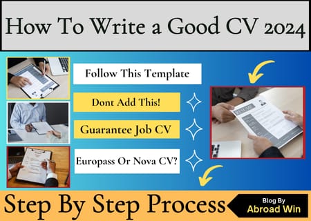 How to write a Good CV